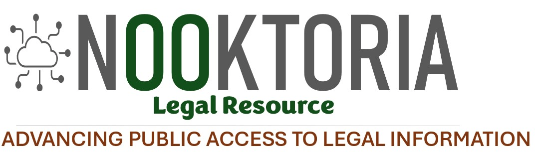 Nooktoria Legal Resource — Advancing Public Access to Legal Information